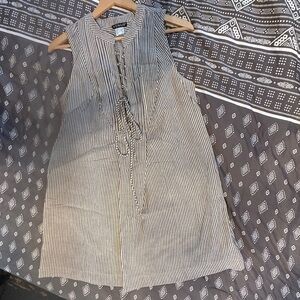 Venus Striped Dress/Swim cover up